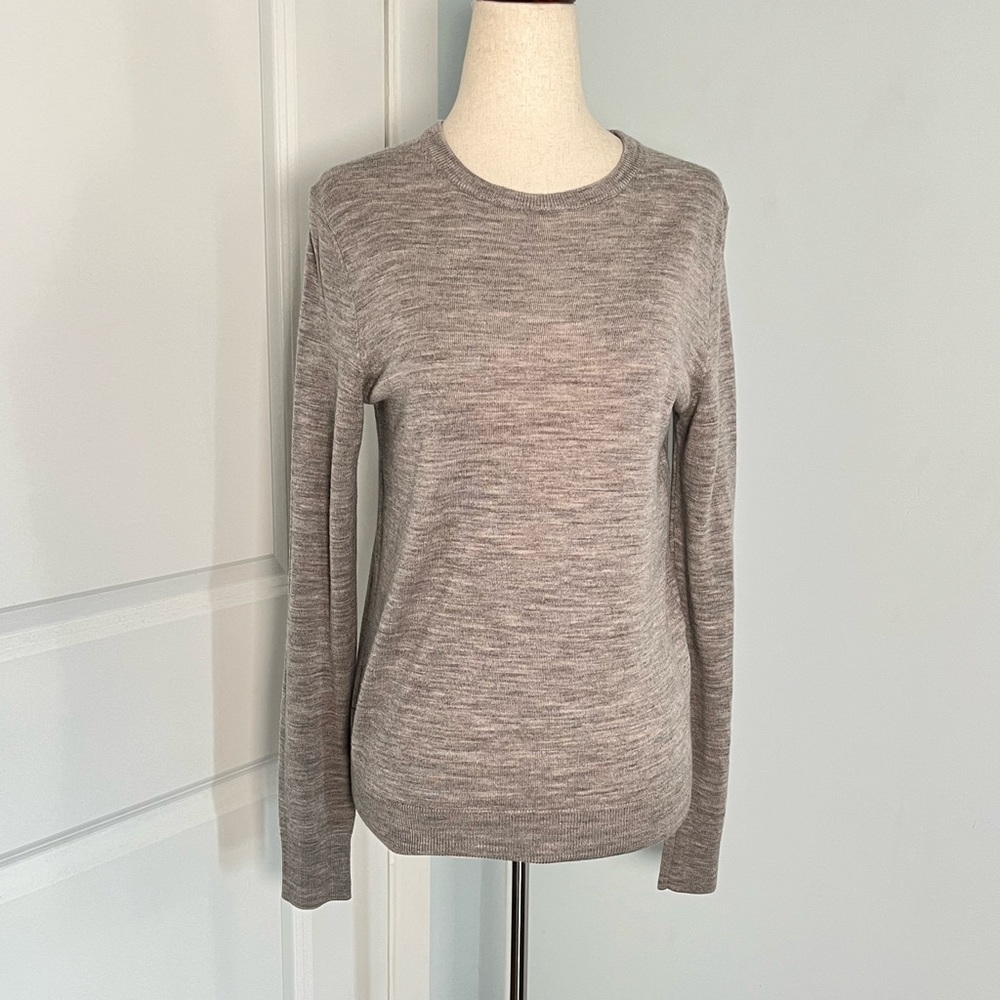 Uniqlo 100% wool essential crewneck sweater size S - Picture 5 of 10
